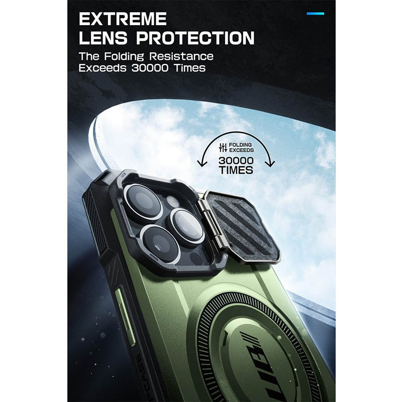 Full Body Rugged Case with Camera Cover & Built-in Kickstand For iPhone Pro Max - Premium Mobile Phone Cases from SUPCASE - Just $49! Shop now at Dressmycell.com Full Body Rugged Case with Camera Cover & Built-in Kickstand For iPhone Pro Max - Premium Mobile Phone Cases from SUPCASE - Just $49! Shop now at Dressmycell.com